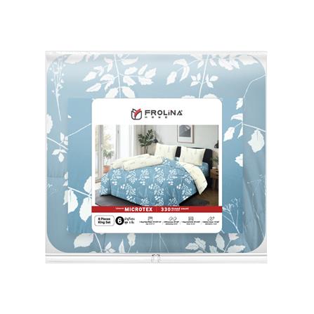 ชุดผ้าปูที่นอน 6 ฟุต (ชุด 6 ชิ้น) FROLINA MICROTEX DF075_4