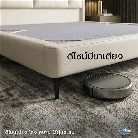 ฐานรองหัวเตียง 6 ฟุต BENETTA SERENO สี BEIGE_6