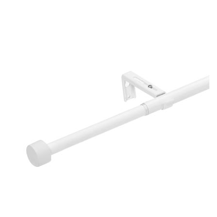 รางเหล็ก ยืดหด HOME LIVING STYLE CORK 180-310 ซม. สีขาว_1