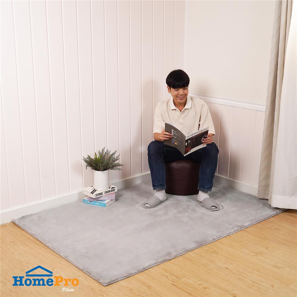 พรม HOME LIVING STYLE MILO 120x180 ซม. สีเทา