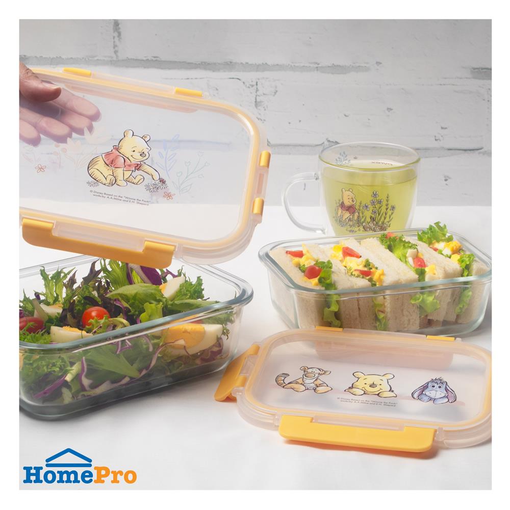 ชุดกล่องอาหารแก้ว PYREX MISTY MORNINGS 0.64 ลิตร และ 1.05 ลิตร (แพ็ก 2 ชิ้น)