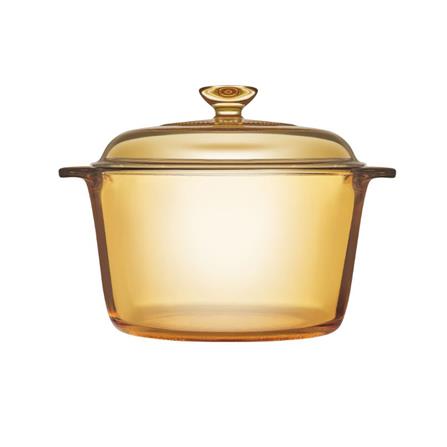 หม้อ 23 ซม. VISIONS VF สีเหลือง/ใส_0