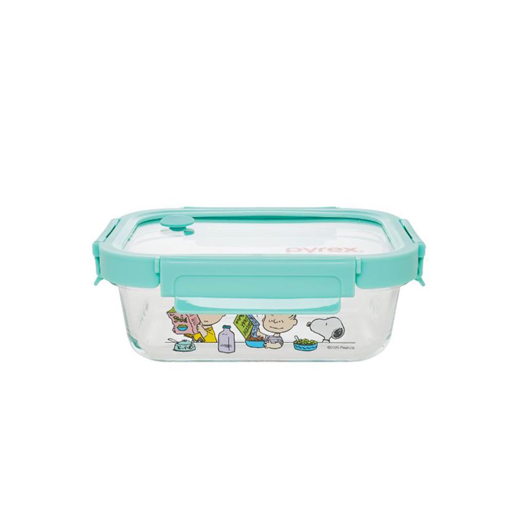 ชุดกล่องอาหารแก้ว PYREX SNOOPY BRUNCH 0.64 ลิตร และ 1.05 ลิตร (แพ็ก 2 ชิ้น)