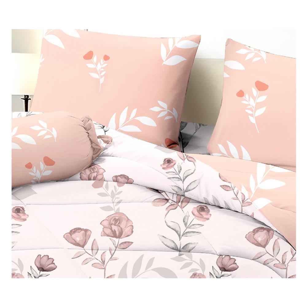 ชุดผ้าปูที่นอน 5 ฟุต (ชุด 5 ชิ้น) FROLINA MICROTEX DF076