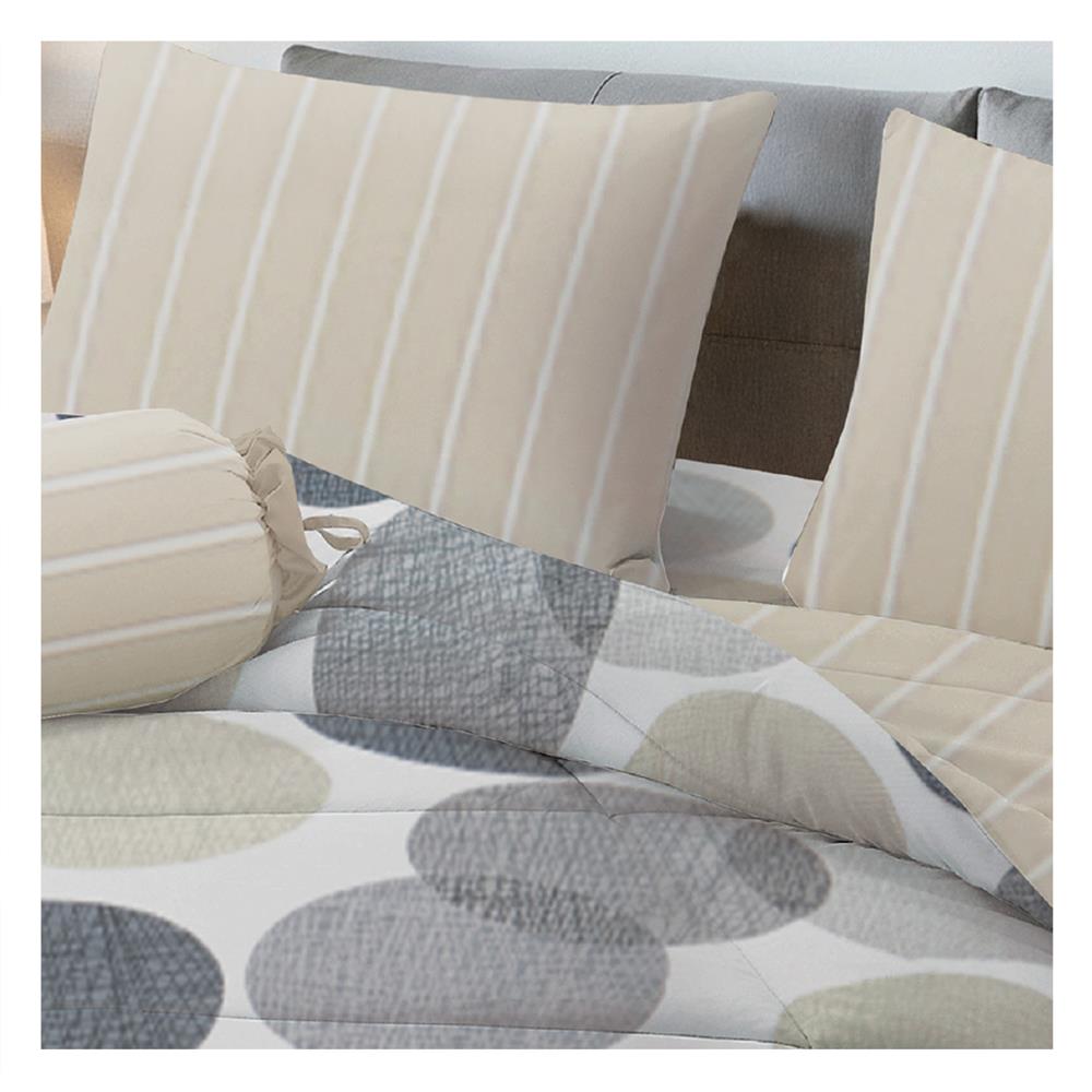 ชุดผ้าปูที่นอน 6 ฟุต (ชุด 5 ชิ้น) FROLINA MICROTEX DF078