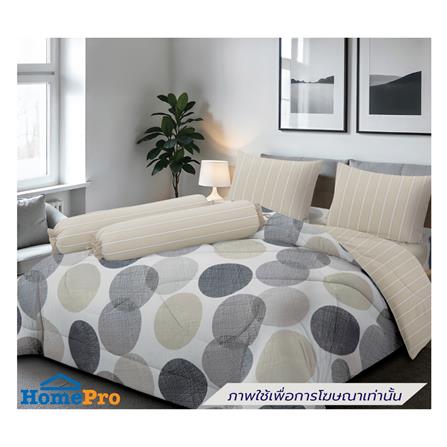 ชุดผ้าปูที่นอน 6 ฟุต (ชุด 5 ชิ้น) FROLINA MICROTEX DF078_0