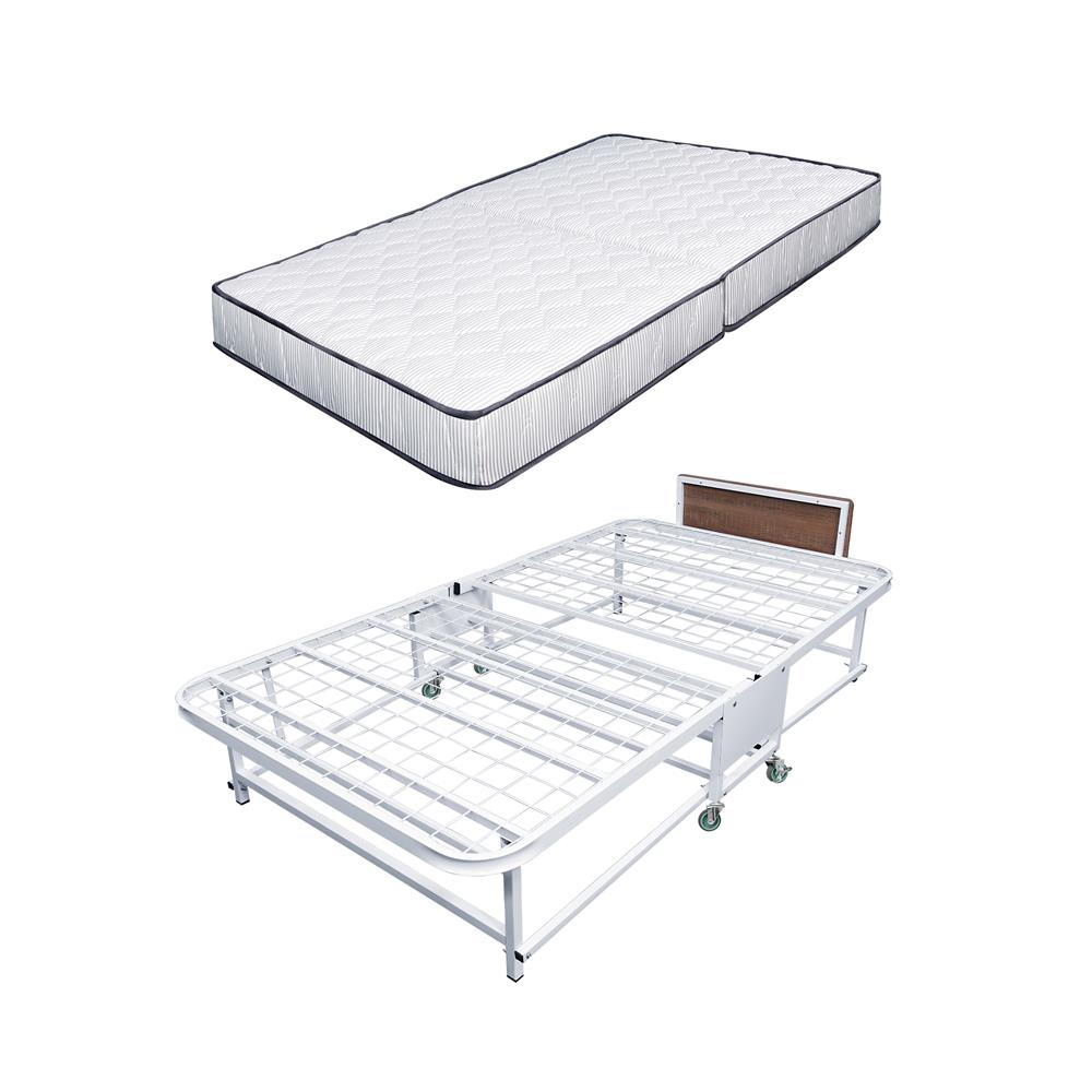 เตียงพับพร้อม TOPPER THAIBULL SSTSFPE245-105TNR 107x198x55 ซม.