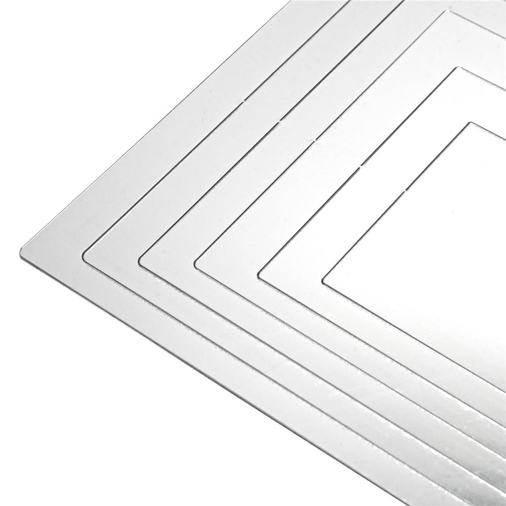 สติ๊กเกอร์ D.I.Y HOME LIVING STYLE WALL 20x20 ซม. สีเงิน (แพ็ก 24 ชิ้น)