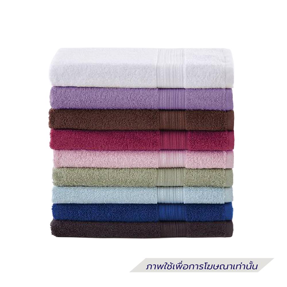 ผ้าขนหนู MIDAS BASIC LIVING 27x54 นิ้ว สี BURGUNDY