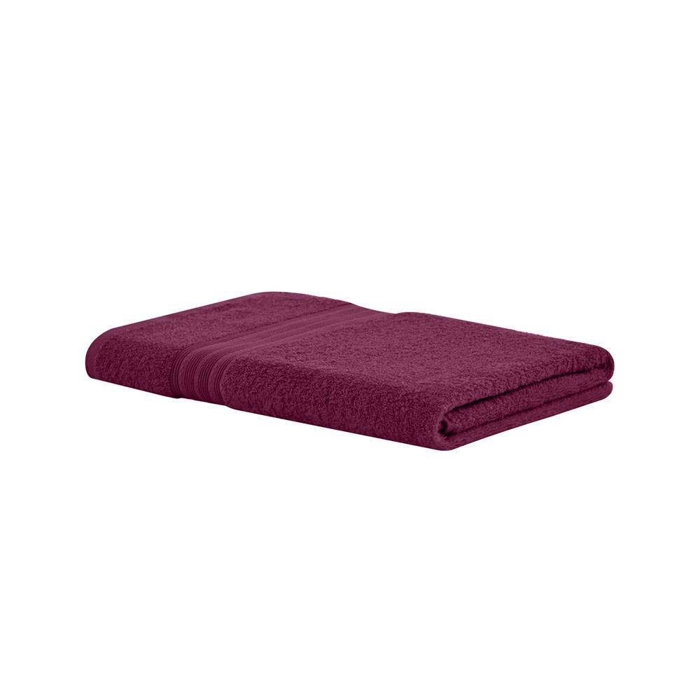 ผ้าขนหนู MIDAS BASIC LIVING 27x54 นิ้ว สี BURGUNDY