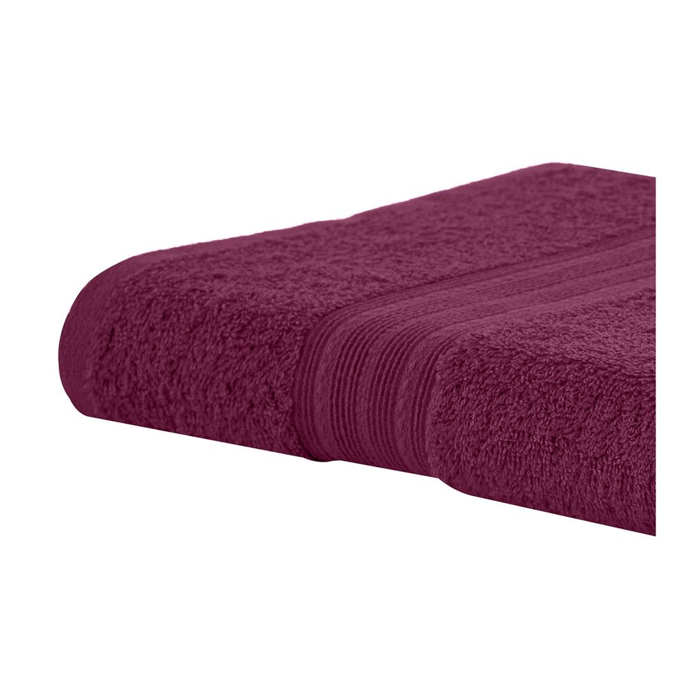 ผ้าขนหนู MIDAS BASIC LIVING 27x54 นิ้ว สี BURGUNDY
