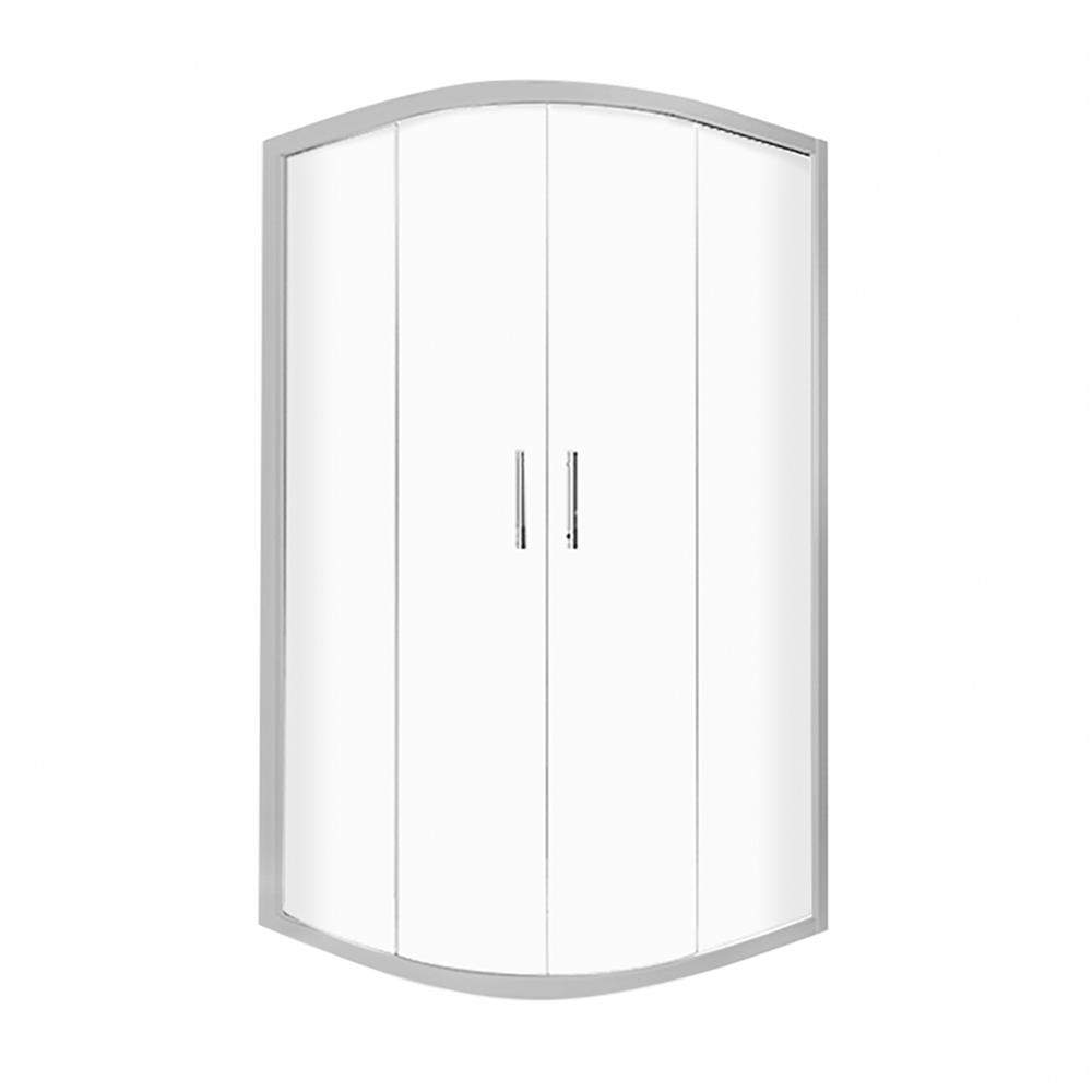 ฉากกั้นอาบน้ำ CRISTINA FAIRY90-Silver 90x90x190 ซม.