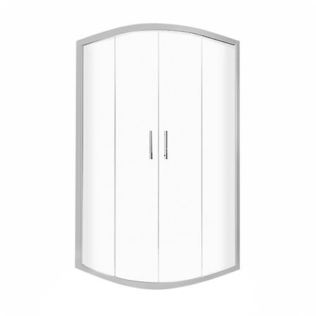 ฉากกั้นอาบน้ำ CRISTINA FAIRY90-Silver 90x90x190 ซม._0