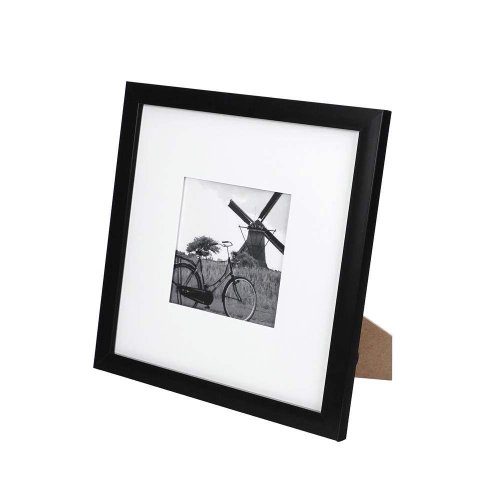 กรอบรูป SNAZZ LENORA SQUARE 25x25 ซม. สีดำ