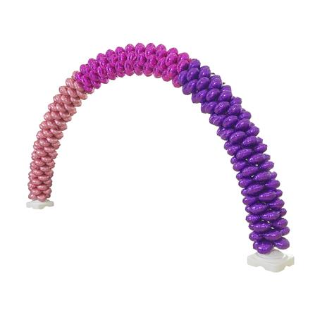 ซุ้มลูกโป่งฟอยล์ SNAZZ 250x300 ซม. สีชมพู/โรสโกลด์/ม่วง_0