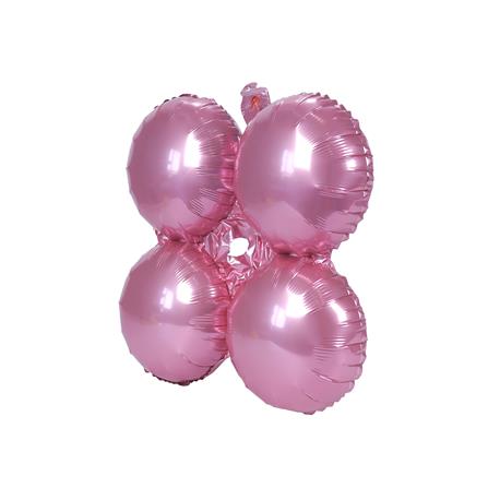 ซุ้มลูกโป่งฟอยล์ SNAZZ 250x300 ซม. สีชมพู/โรสโกลด์/ม่วง_2