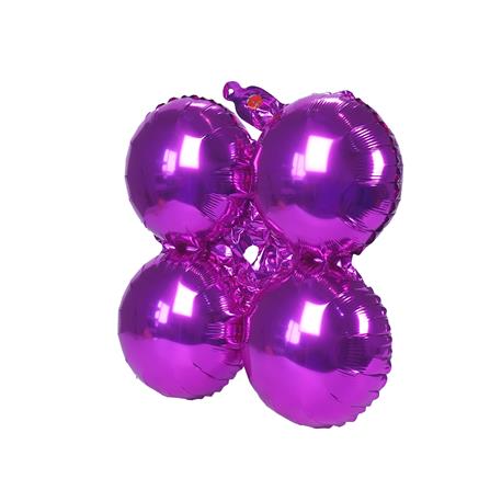 ซุ้มลูกโป่งฟอยล์ SNAZZ 250x300 ซม. สีชมพู/โรสโกลด์/ม่วง_3