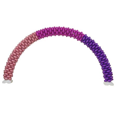ซุ้มลูกโป่งฟอยล์ SNAZZ 250x300 ซม. สีชมพู/โรสโกลด์/ม่วง_1