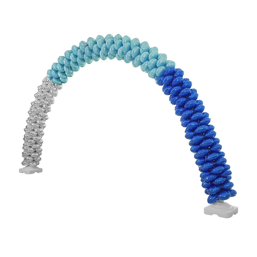 ซุ้มลูกโป่งฟอยล์ SNAZZ 250x300 ซม. สีฟ้า/น้ำเงิน/เงิน