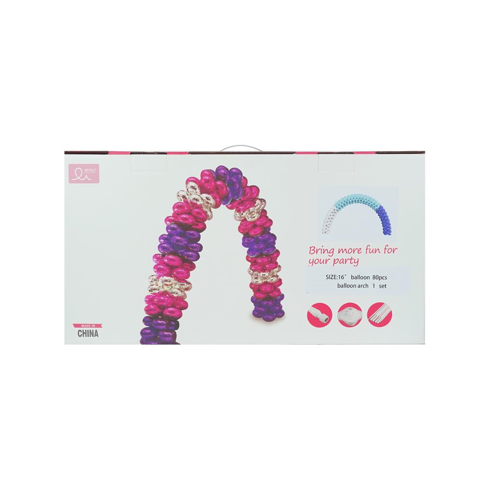 ซุ้มลูกโป่งฟอยล์ SNAZZ 250x300 ซม. สีฟ้า/น้ำเงิน/เงิน