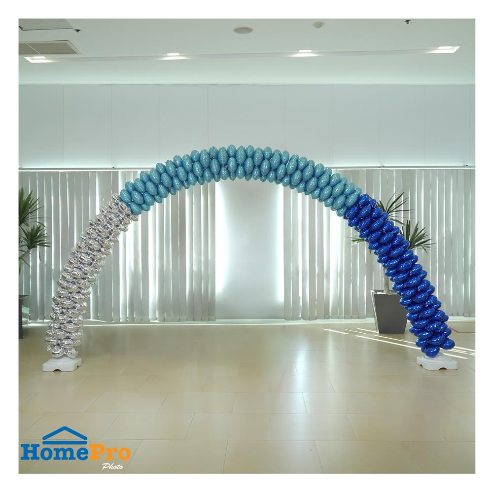 ซุ้มลูกโป่งฟอยล์ SNAZZ 250x300 ซม. สีฟ้า/น้ำเงิน/เงิน