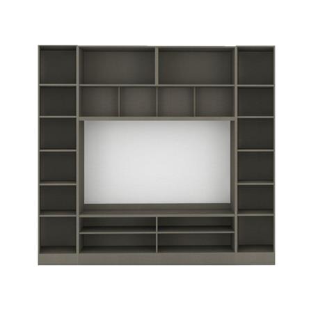 ชุดตู้วางทีวี KONCEPT CONTINI PLUS 59062210 240 ซม. สีครีมมิดกลอส_0