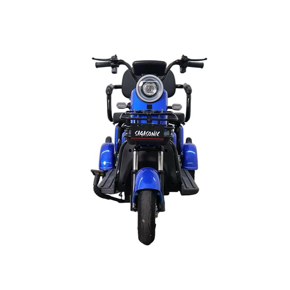 สกู๊ตเตอร์ไฟฟ้า 3 ล้อ SAGASONIC SA-301 X6 สีน้ำเงิน