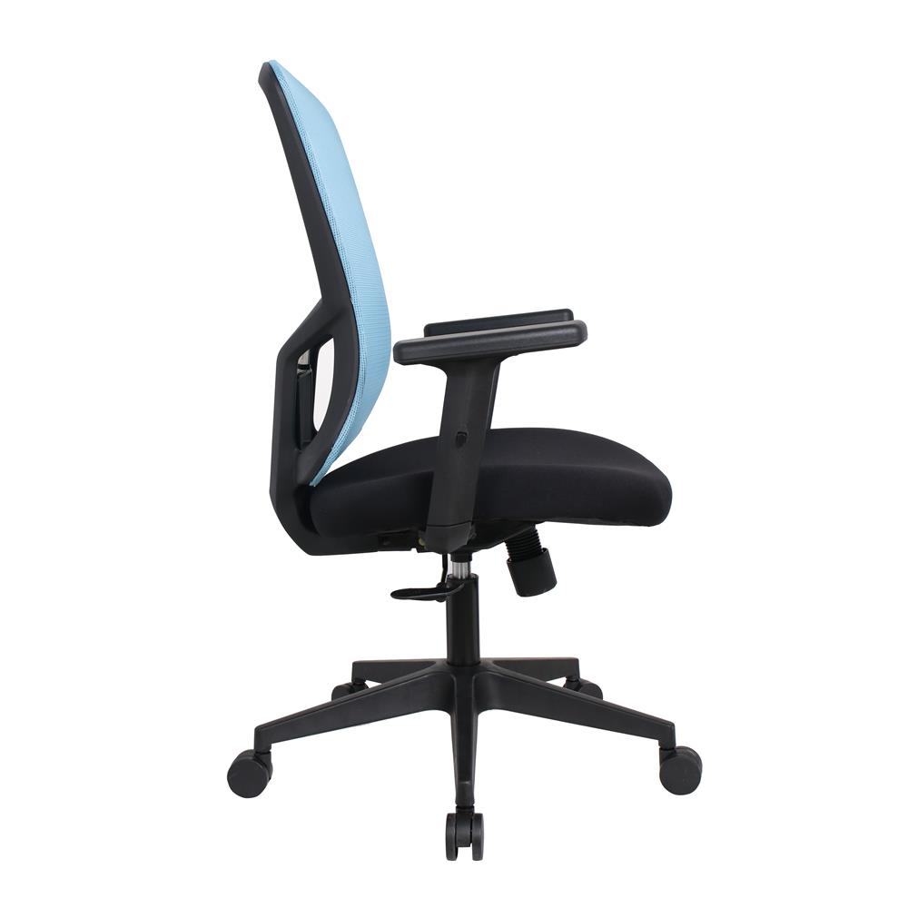 เก้าอี้สำนักงาน FURDINI WELL NET/ผ้า สีดำ/น้ำเงิน