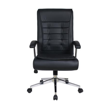 เก้าอี้สำนักงาน FURDINI MARCOS PU สีดำ_1