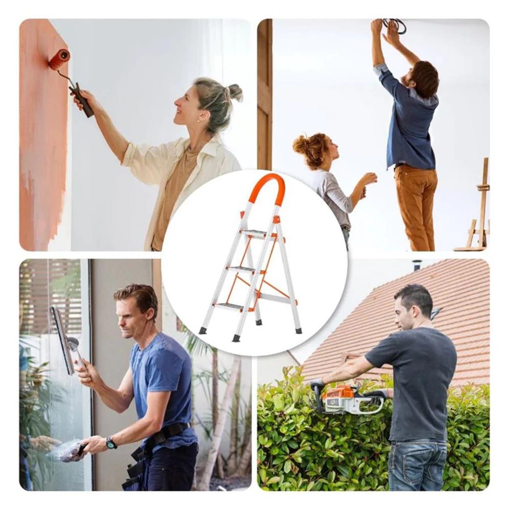 บันได STEP 4 ขั้น BARCO SSHL-004-ORG สีเงิน