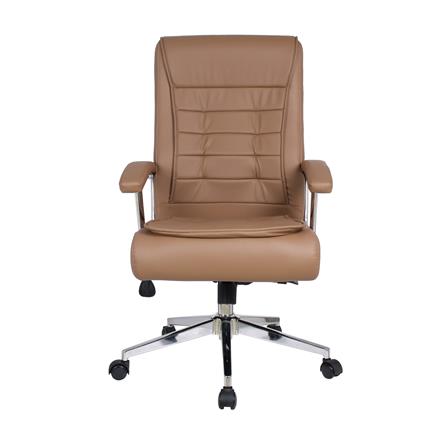 เก้าอี้สำนักงาน FURDINI MARCOS PU สีน้ำตาล_1