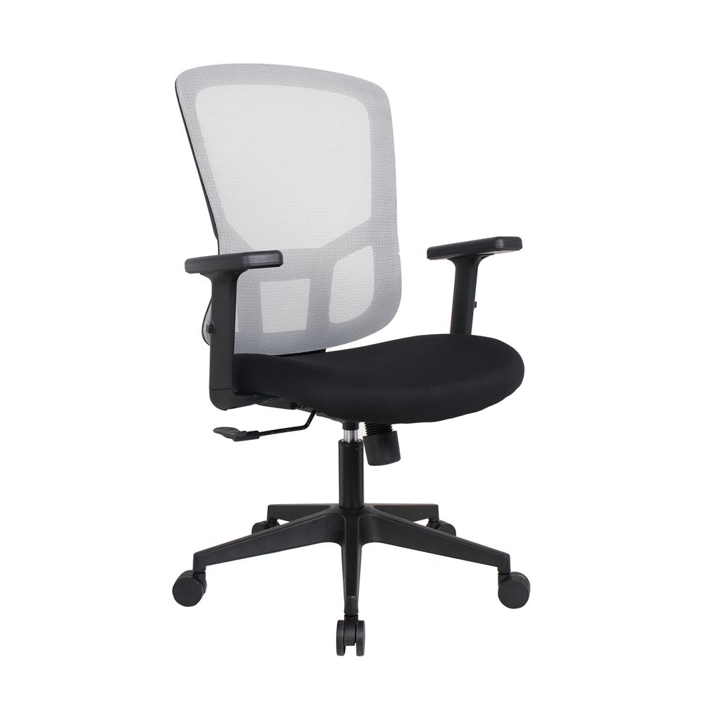 เก้าอี้สำนักงาน FURDINI WELL NET/ผ้า สีดำ/เทา