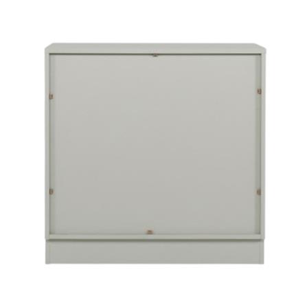 ตู้เตี้ยบานเปิด SB FURNITURE QUINN 19228845 80 ซม. สีเทาอ่อน_3