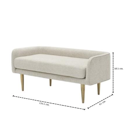 สตูล SB FURNITURE GLISSNICE 19240784 สีครีม_4