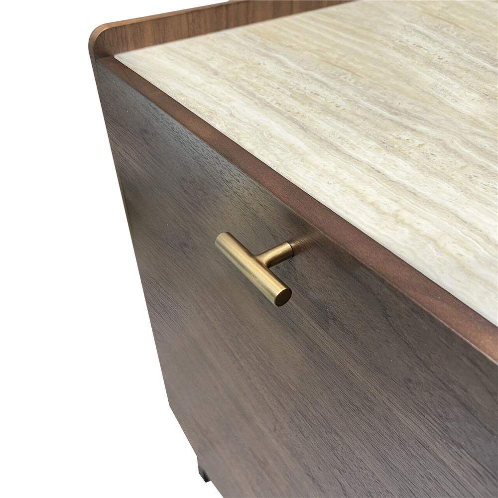 ตู้เตี้ยบานผสม SB FURNITURE WESTINA 19243381 180 ซม. สีวอลนัท