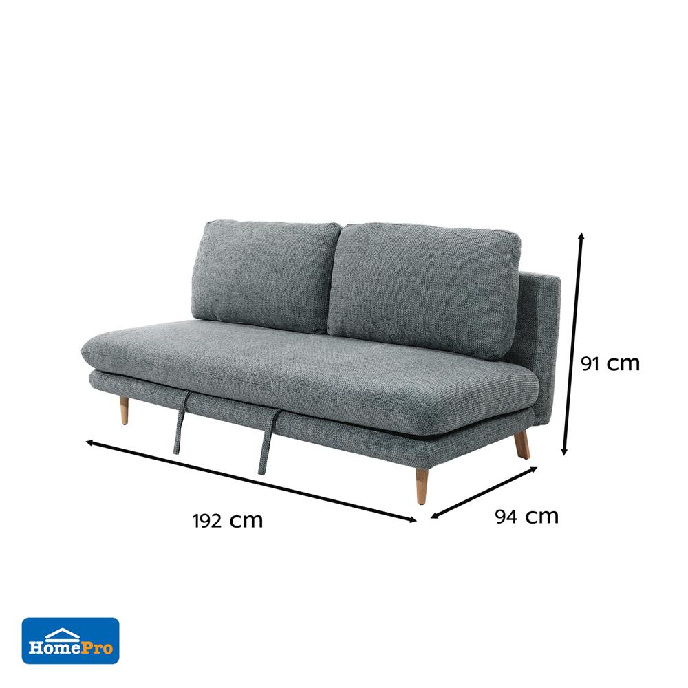 โซฟาเบด 3 ที่นั่ง FURDINI SOLVIEN สีฟ้า