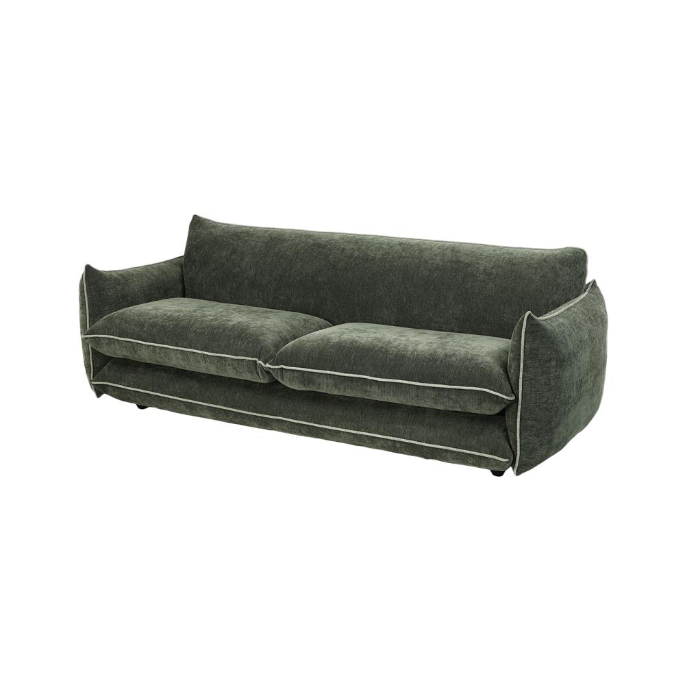 โซฟา 3 ที่นั่ง BENETTA SILVARA สีเขียว