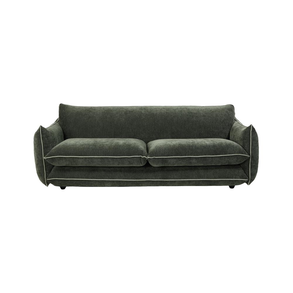 โซฟา 3 ที่นั่ง BENETTA SILVARA สีเขียว