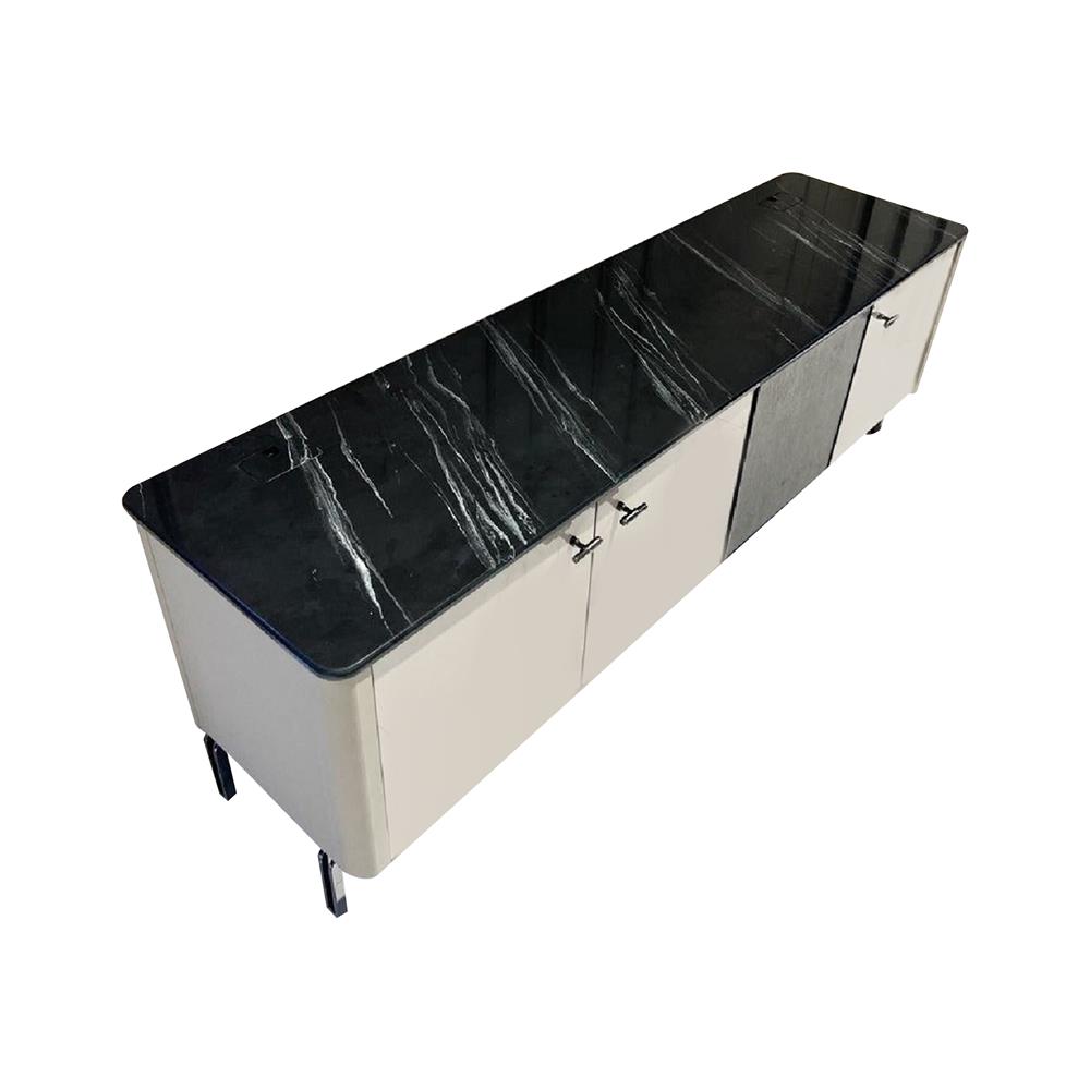 ตู้เตี้ยบานเปิด SB FURNITURE BLESS 19248748 160 ซม. สีอัลมอนด์เบจ