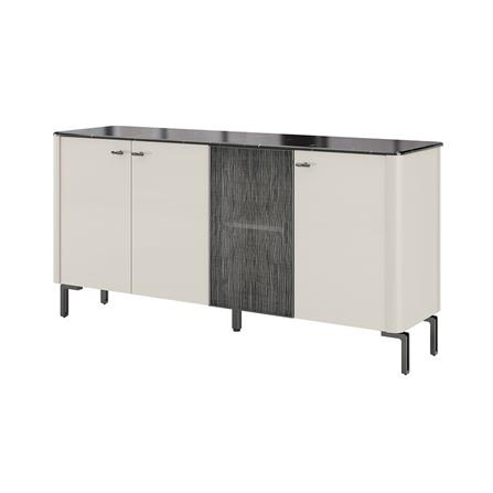 ตู้เตี้ยบานเปิด SB FURNITURE BLESS 19248748 160 ซม. สีอัลมอนด์เบจ_0