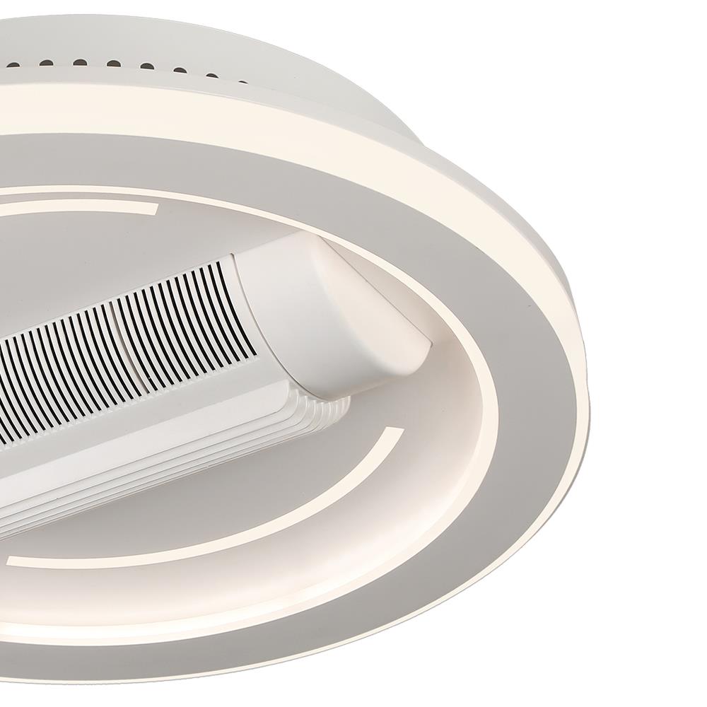 ไฟเพดานพัดลม LED CARINI CN21-6011WH 71 วัตต์ 22 นิ้ว สีขาว