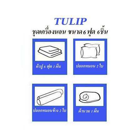 ชุดผ้าปูที่นอน 6 ฟุต (ชุด 6 ชิ้น) TULIP TOY STORY 60204-DLC148_4