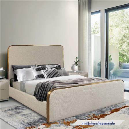 เตียง 5 ฟุต SB FURNITURE GRECIA 19236489 สีครีม_2