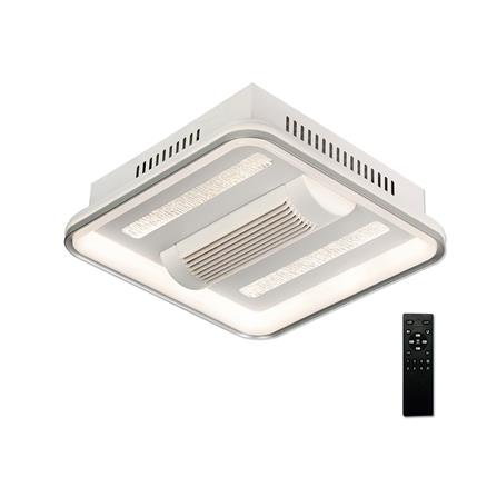 ไฟเพดานพัดลม LED CARINI CN20-6010WH 66 วัตต์ 20 นิ้ว สีขาว_0