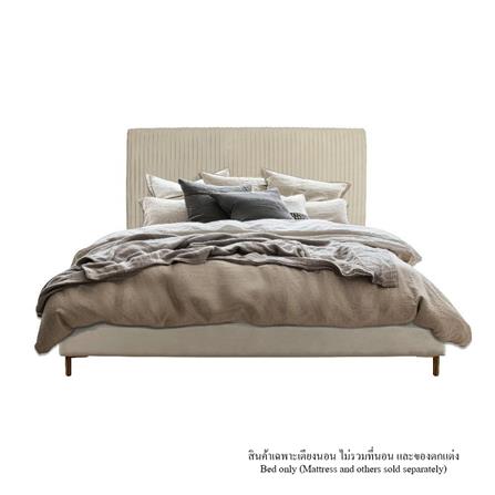 เตียง 6 ฟุต SB FURNITURE GRACELYN 19236490 สีครีม_0