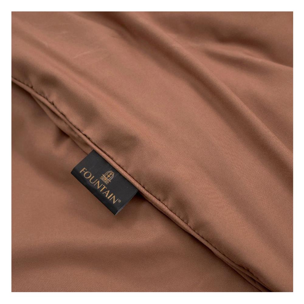 ชุดผ้าปูที่นอน 3.5 ฟุต (ชุด 3 ชิ้น) FOUNTAIN COLOR 70103-FT MOCHA