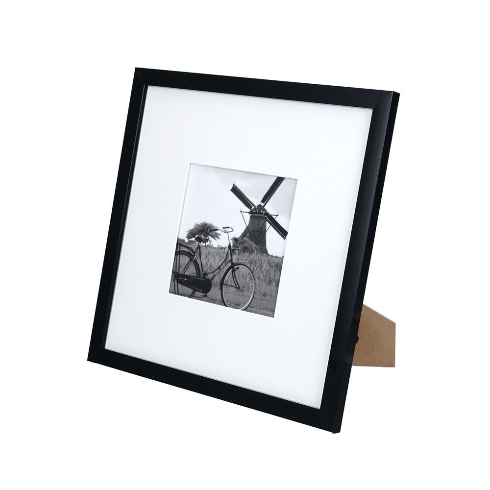 กรอบรูป SNAZZ LENORA SQUARE 32x32 ซม. สีดำ