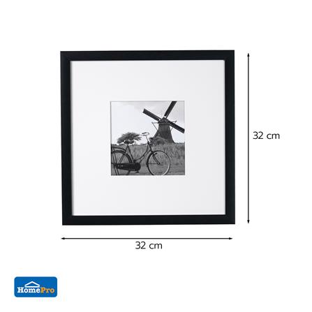 กรอบรูป SNAZZ LENORA SQUARE 32x32 ซม. สีดำ_5