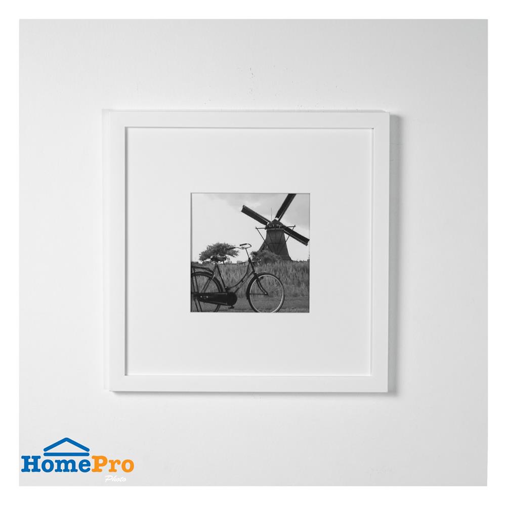 กรอบรูป SNAZZ LENORA SQUARE 32x32 ซม. สีขาว