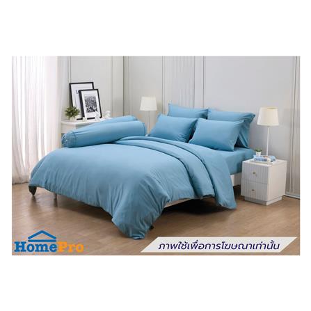 ชุดผ้าปูที่นอน 6 ฟุต (ชุด 5 ชิ้น)  FOUNTAIN COLOR 70101-FT BLUE05_0